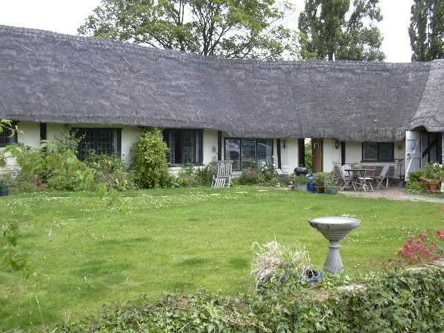 Church Hall Farm Bed And Breakfast Broxted Exterior photo